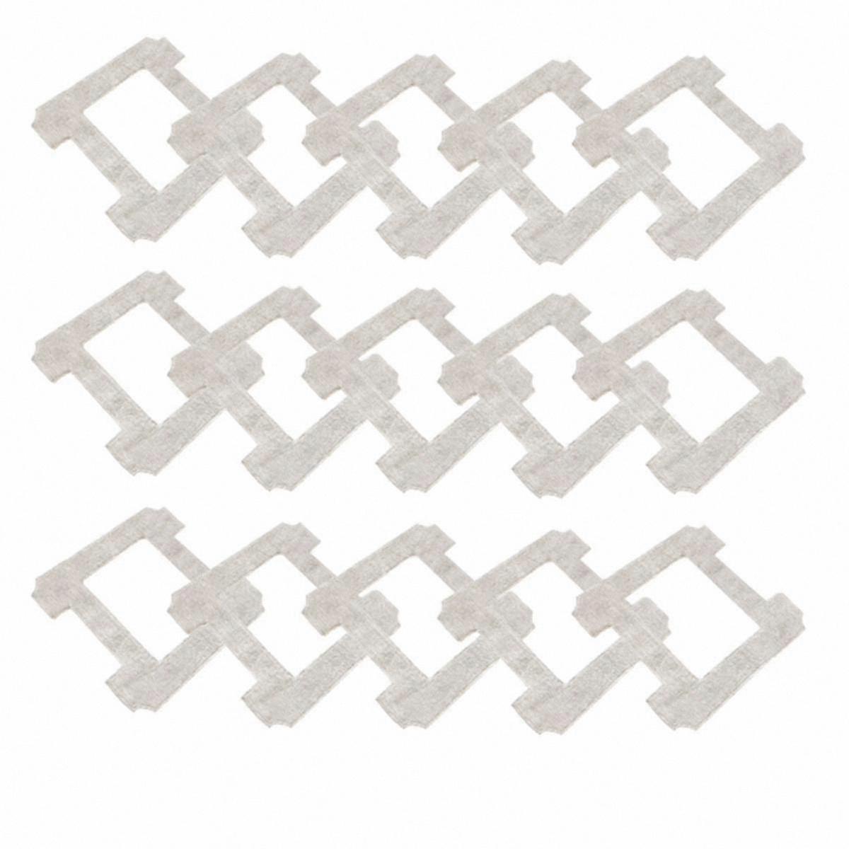 Microfiber Cleaning Cloths for Window Robots - 15 Pack Reusable and Washable Cloths for Glass Surfaces