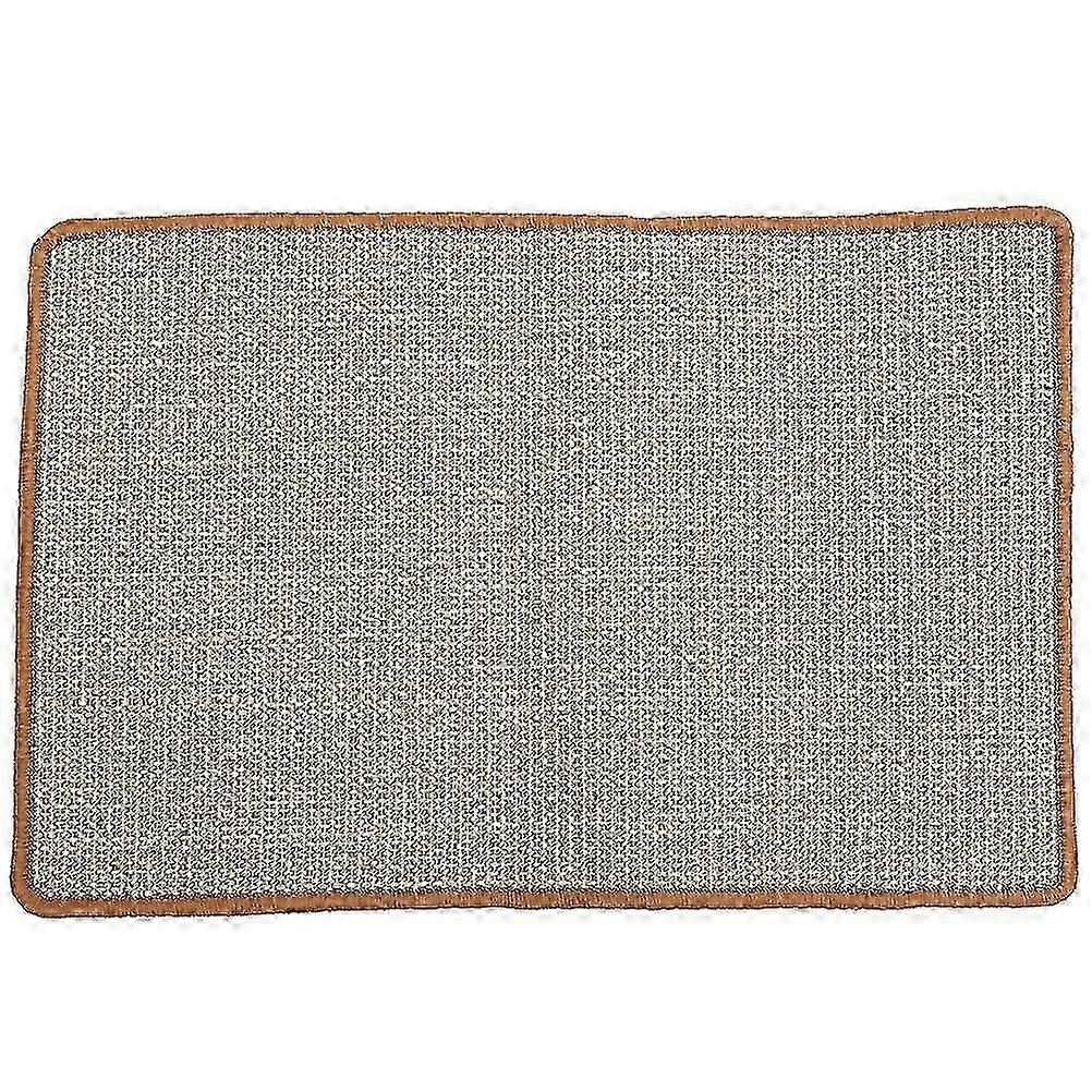 2025 Cat Scratching Mat Cat Scratcher Mat Natural Sisal Cat Scratch Mats Horizontal Cat Floor Scratching Pad Rug