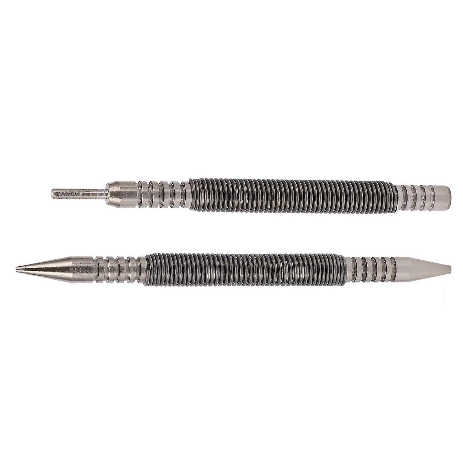 Hinge Punch Set For Wood And Metal, 2-Piece Double-Head Nail Set, Comfortable And Practical