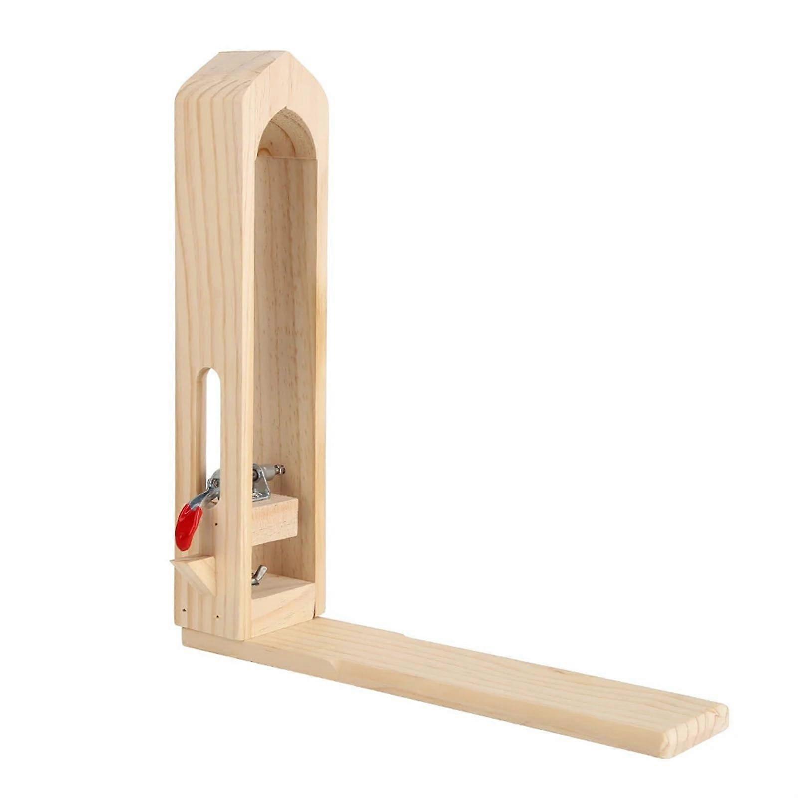 Wood Clamp for Sewing - Leather Crafting Tools Set, Desktop Stitching Clips for DIY Projects
