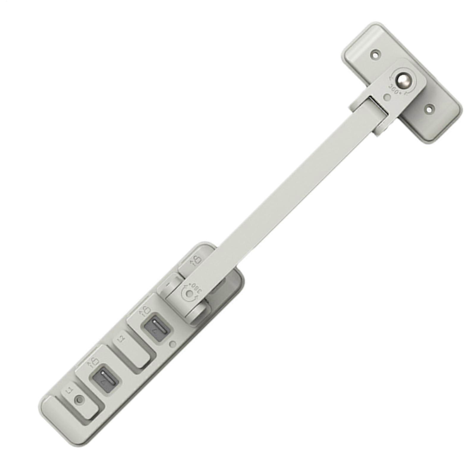 Window Lock Child Safety  Adjustable Cable Locking Mechanism for Home Windows