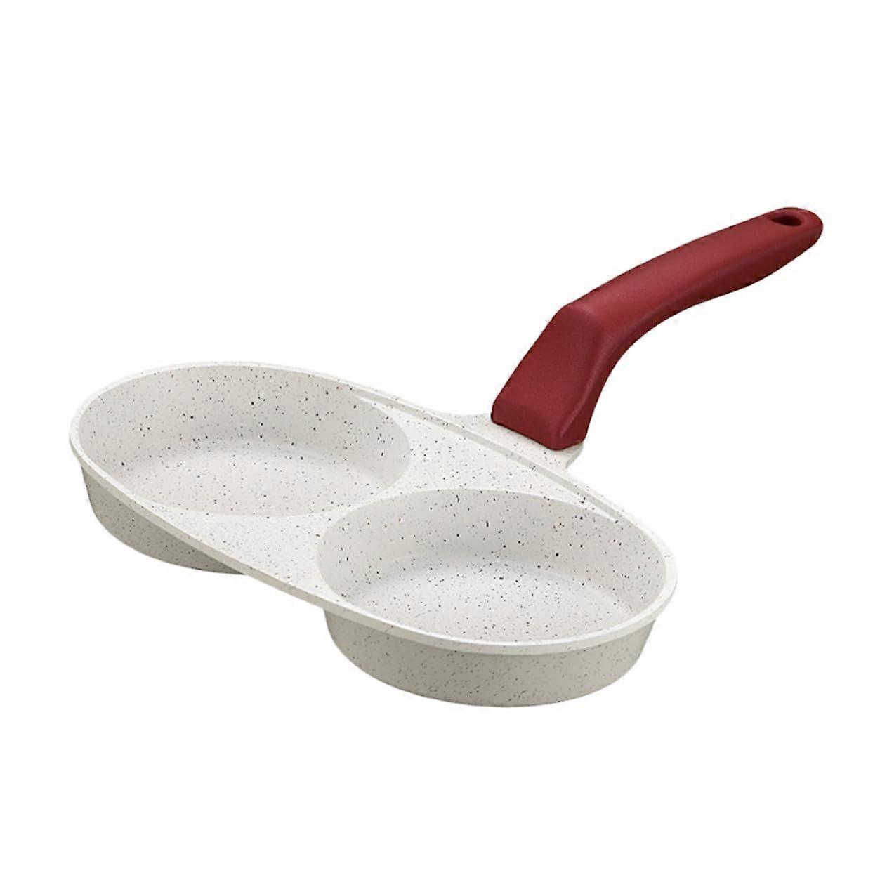 Pan Nonstick Cup Design Frying Pan For Eggs Pancakes And Burgers 8-Inch Easy Clean