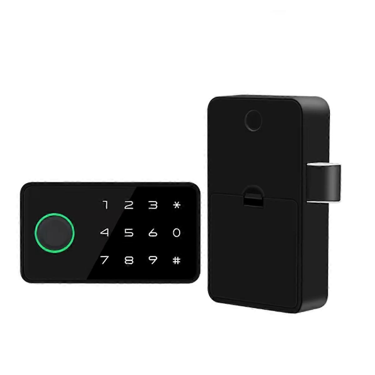 Tuya Smart Fingerprint No Punch Cam Lock Cabinet Lock Cupboard Locks