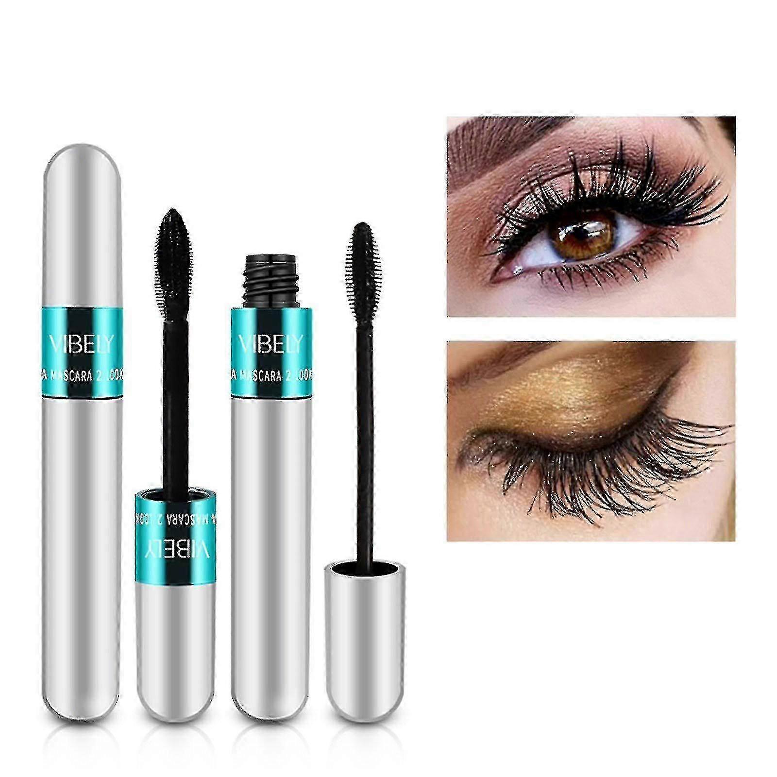 2 In 1 Vibely Mascara 5x Μακρύτερα Αδιάβροχα Καλλυντικά