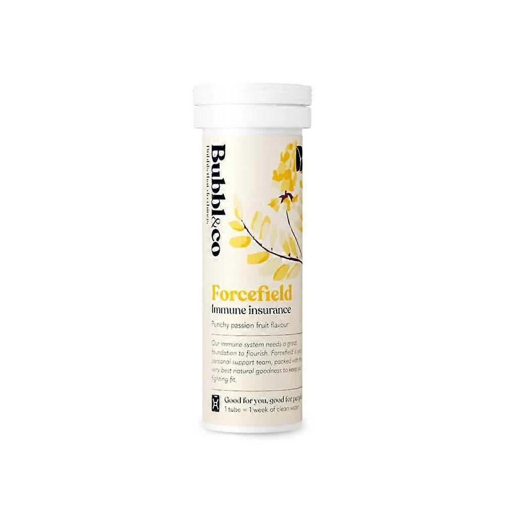 Bubbl&Co Forcefield - Immunity beyond vitamins. 10 tablets per tube. - 2 Pack
