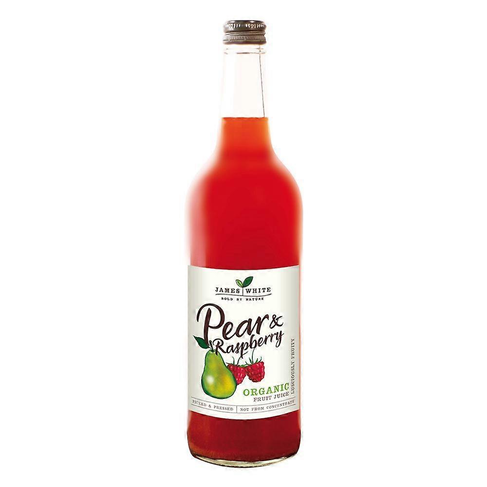 James White Organic Raspberry & Pear 750ml - 2 Pack