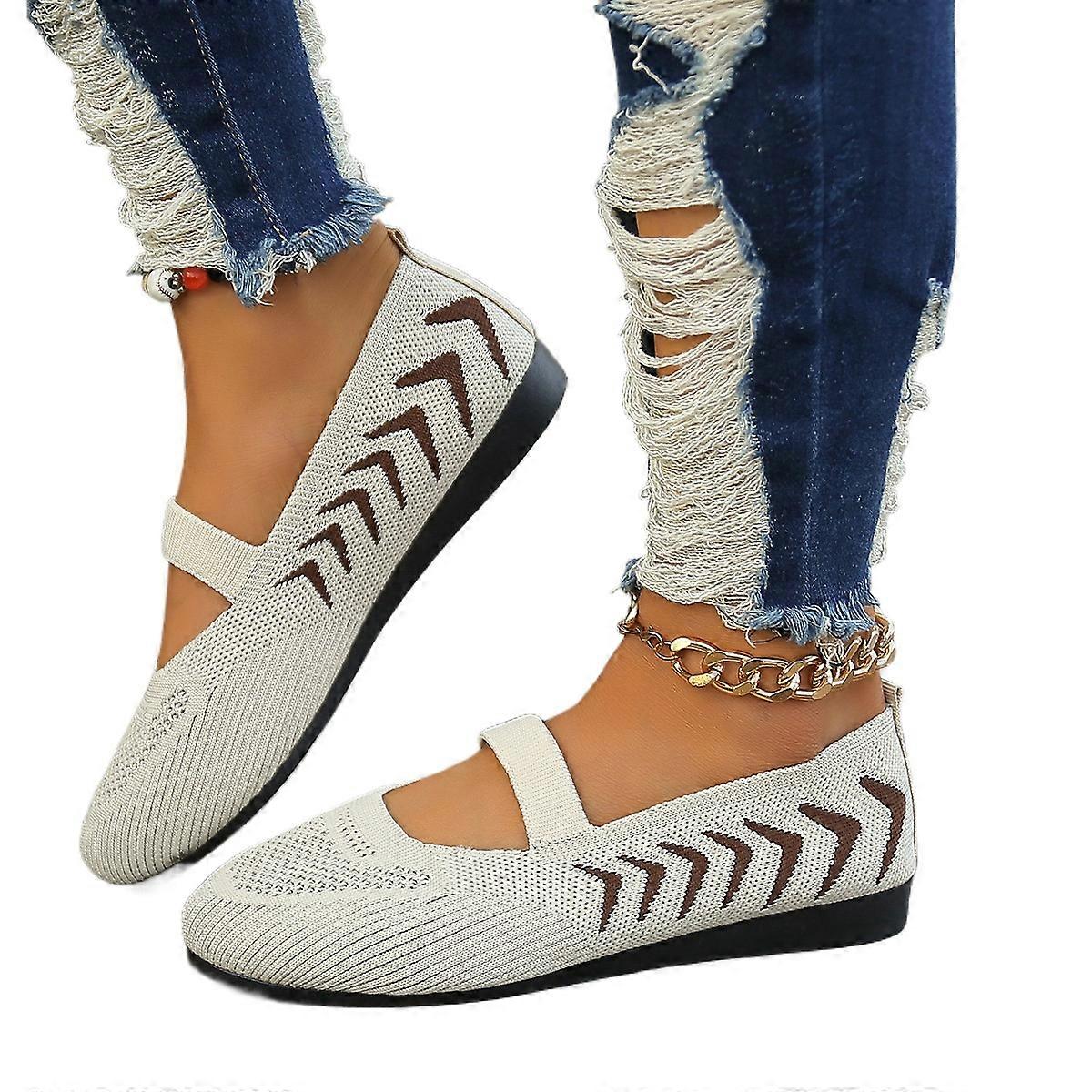 2023 Summer New Breathable Womens Canvas Shoes Large Size Mesh Embroidered