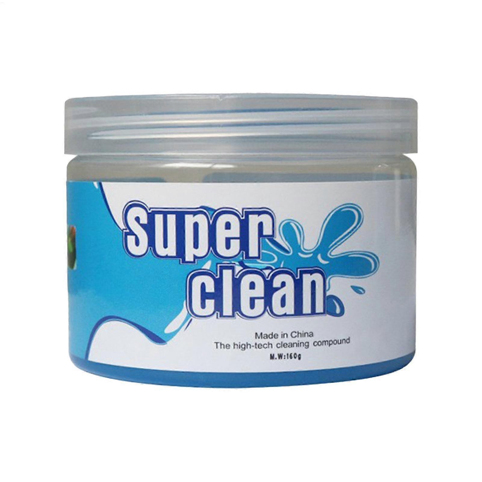 Dust Cleaning Gel for Car Interior, 160g Detailing Tool for Keyboard, Vents, Dashboard, Console, and Steering Wheel