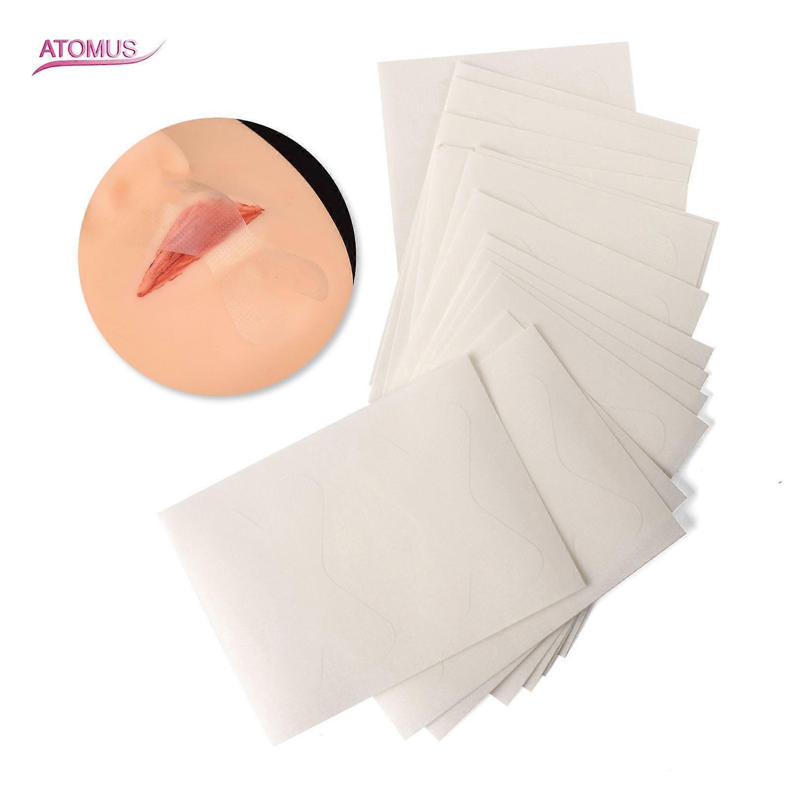 Atomus 300PCS Sleep Strips Mouth Tape for Less Mouth Breathing Better Sleeping Instant Snoring Relief Snoring Solution Sleep Aid Strips