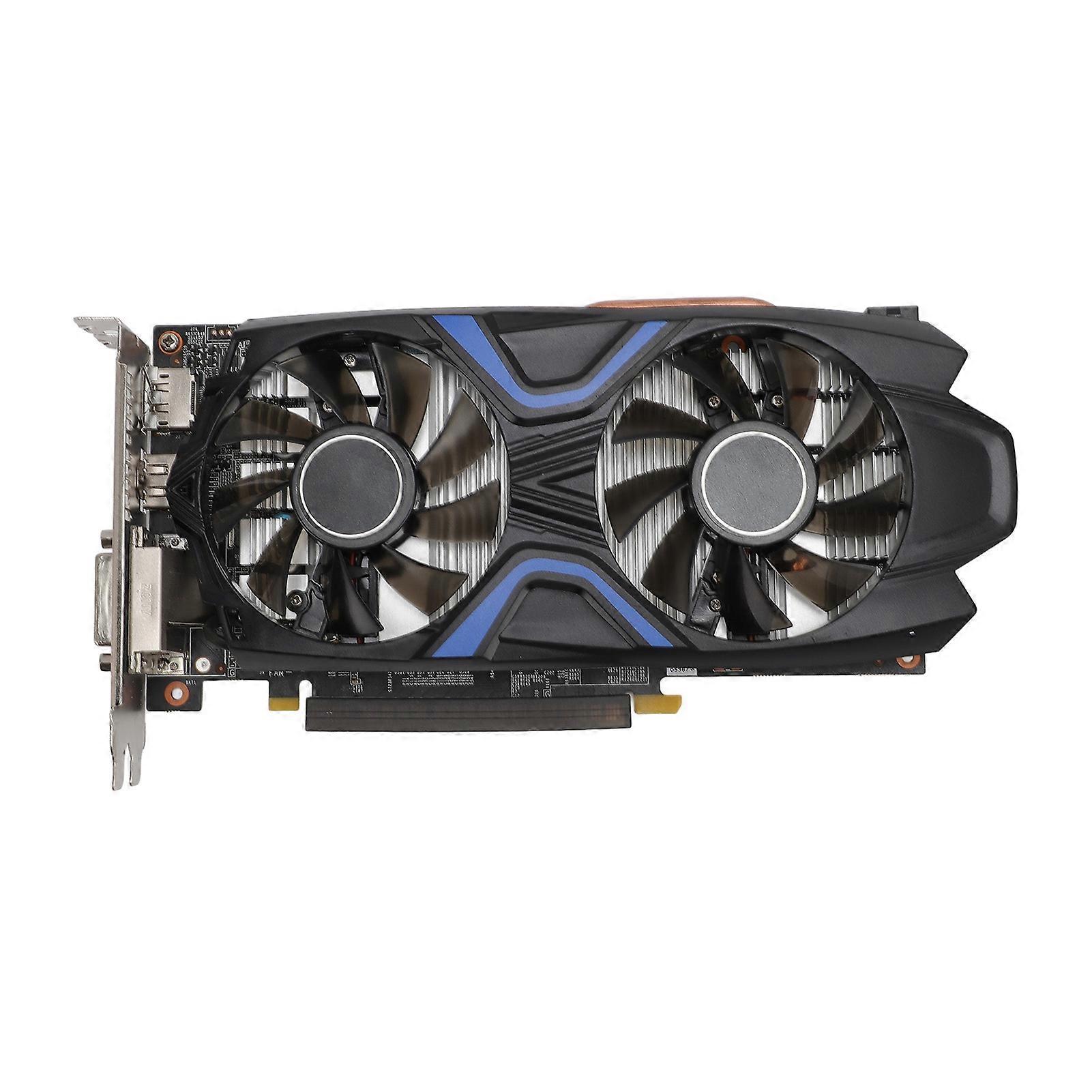 Gaming Graphics Card GTX 1050Ti 4GB GDDR5 Double Cooling Fan 1392MHz for Win 7 8 10