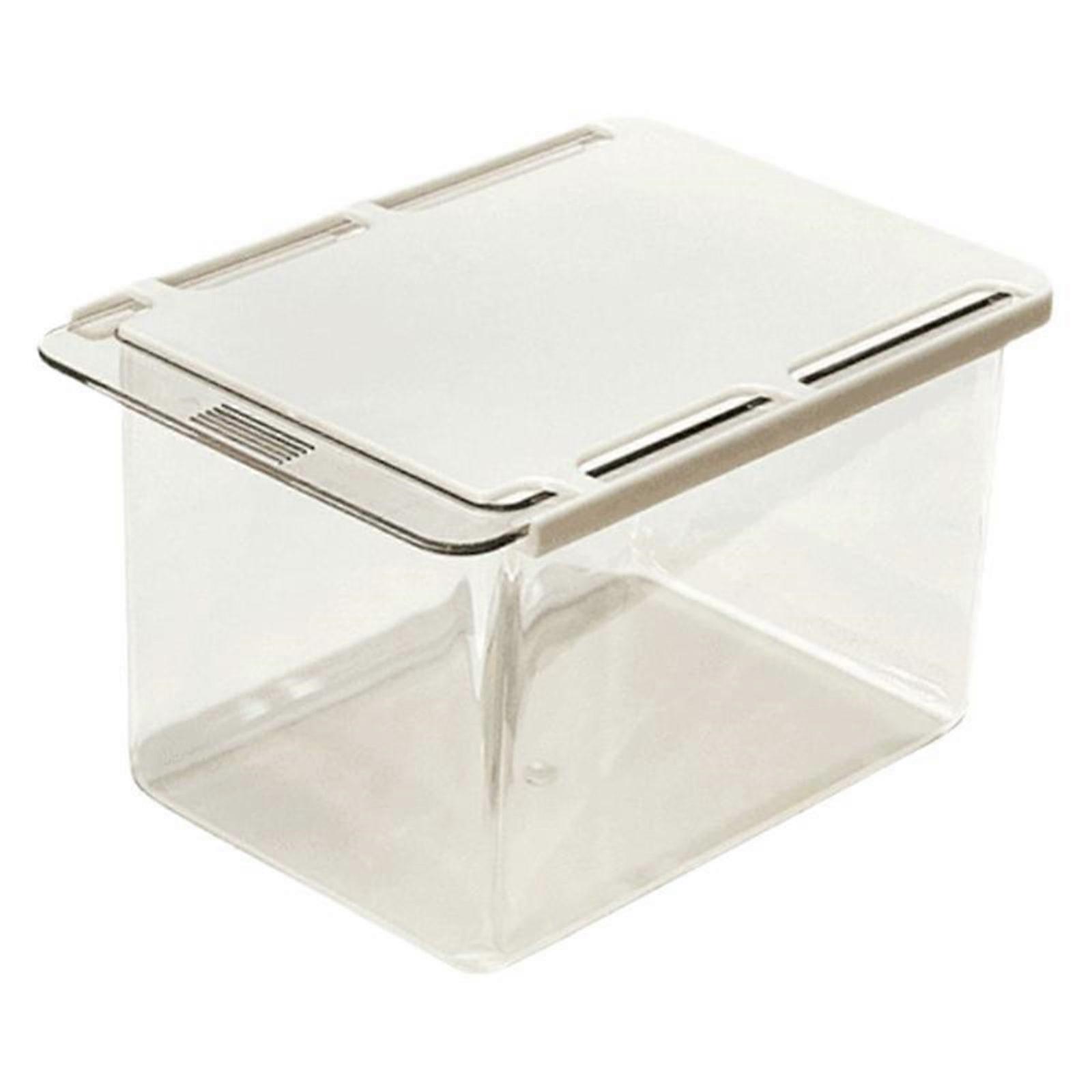 Translucent Plastic Container With Sliding Drawers for Dresser Bathroom Arrangement Under Sink Multicolor