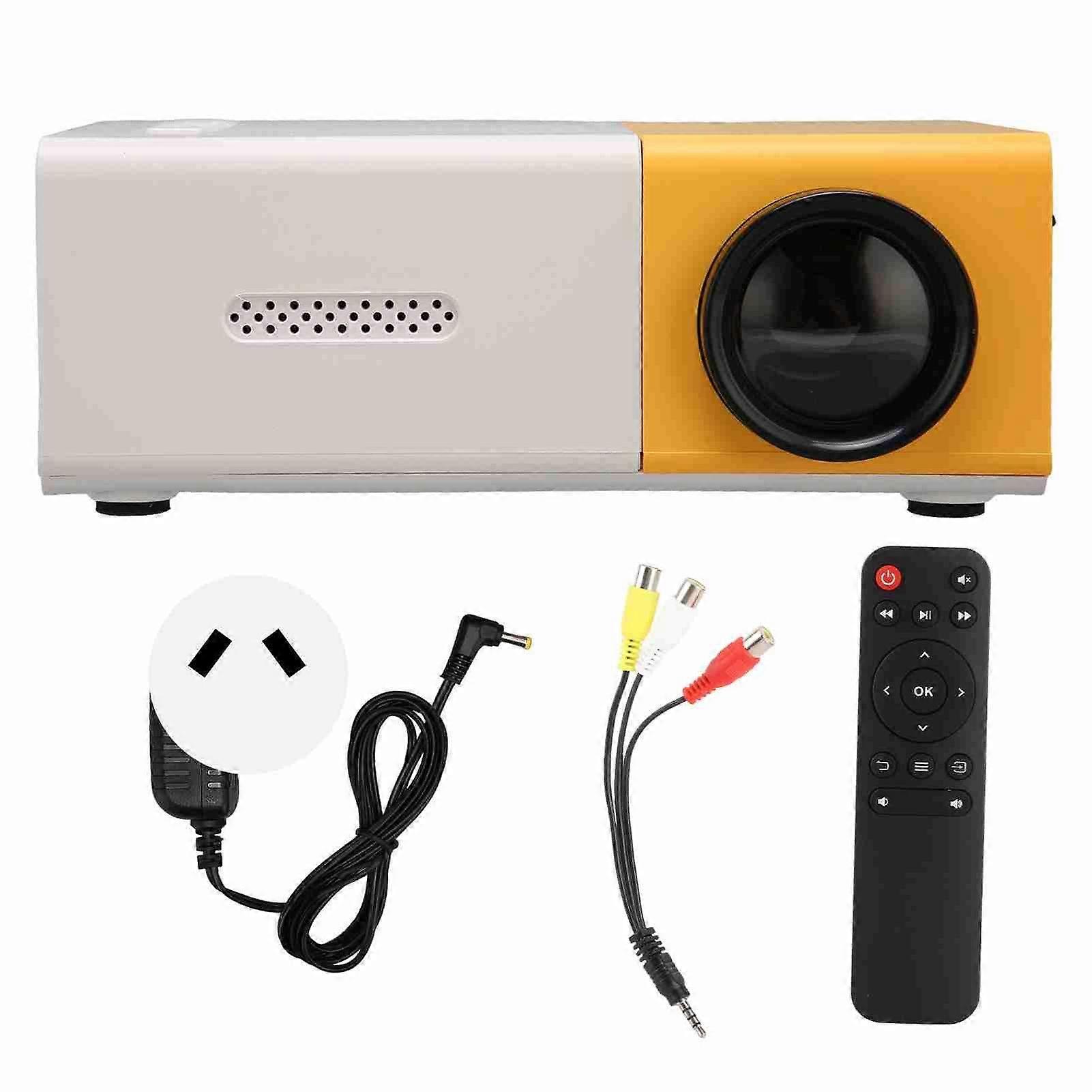 Mini Projector Smart HD 1080P HiFi Portable Movie Projector for USB HD Multimedia Interface Memory Card 100240V AU Plug