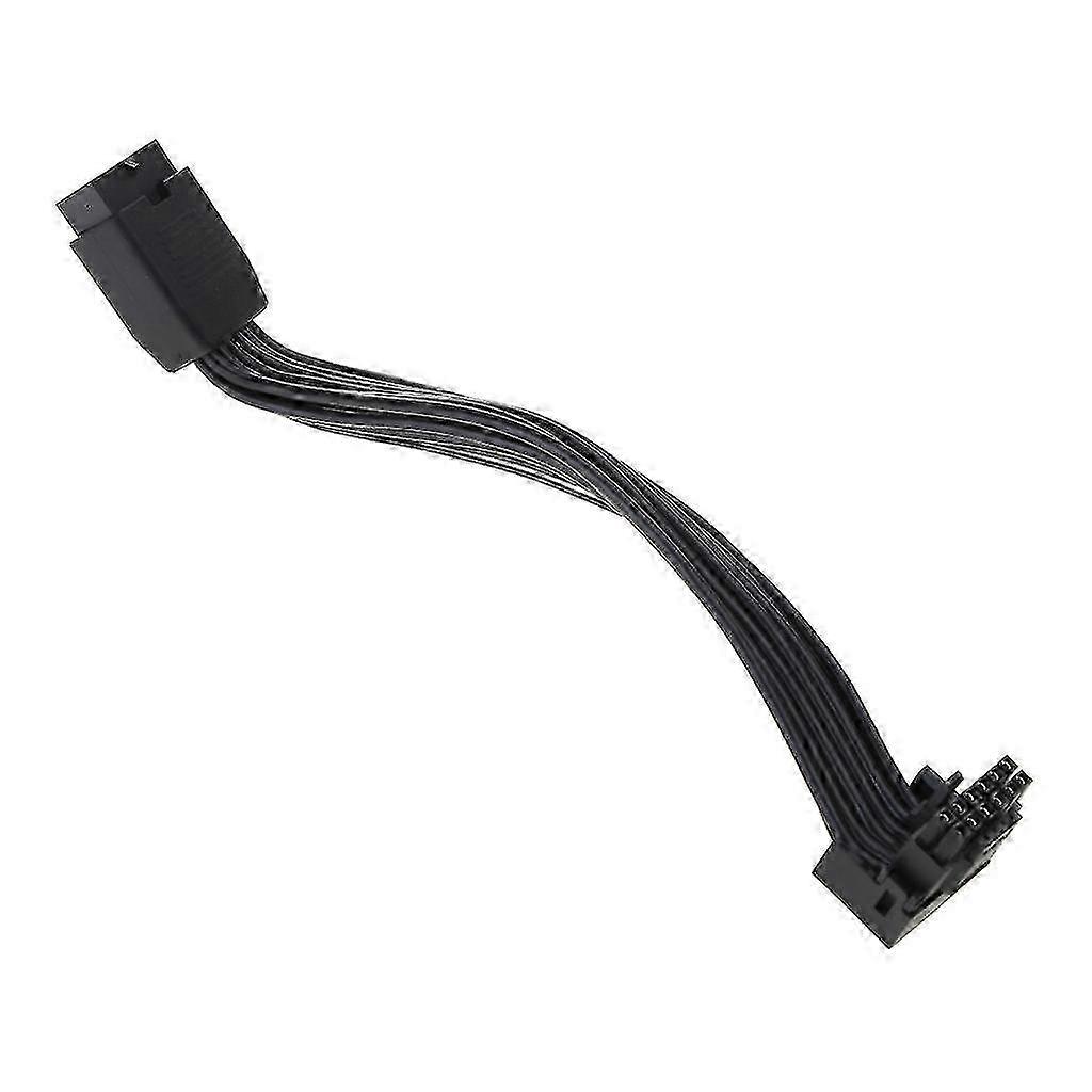 16pin Pcie 5.0 Adapter Line 12vhpwr 90 Degree Angle To 12+4pin Stra...
