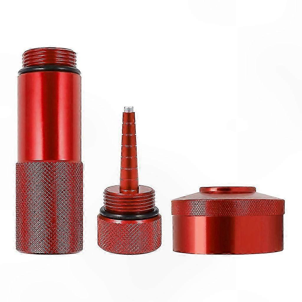 Extended Run Gas Cap Set, 3pcs Oil Leak Prevention, Red Universal Fit for Portable Generators
