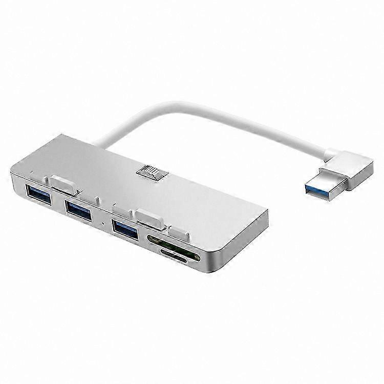 3-Port USB 3.0 Hub with SD/TF Card Reader for iMac - Multi-Function Expansion Dock Adapter