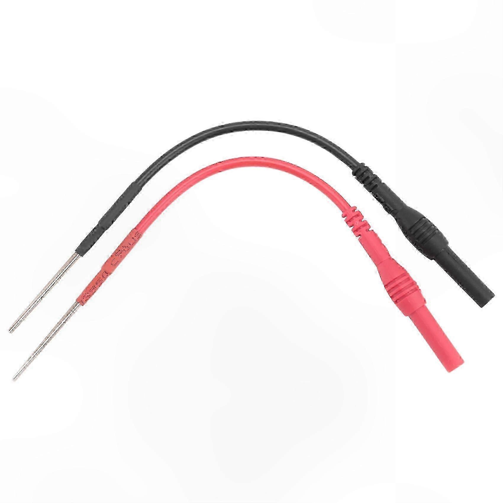 2 Pack Bendable Spoon Back Test Probes, Compatible with 4mm Banana Plug Leads for Automotive Use