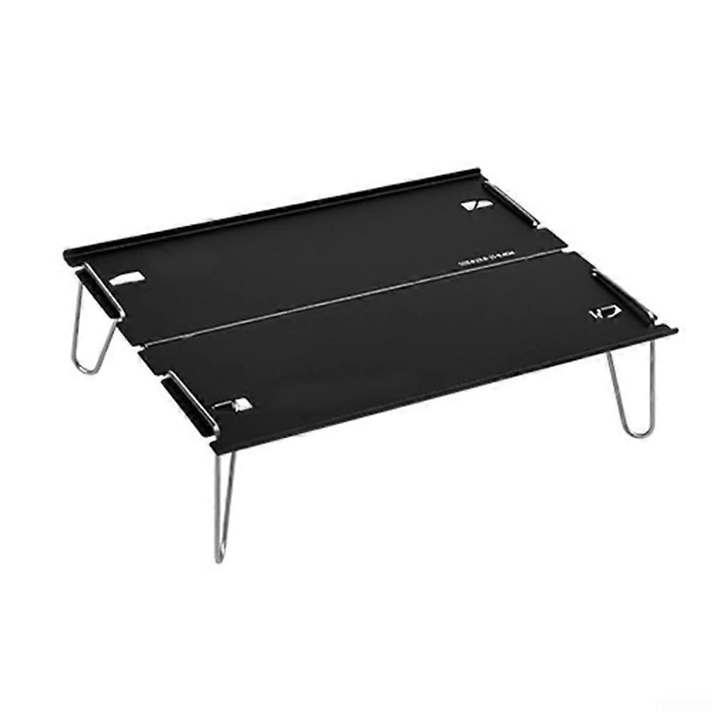 Outdoor Folding Table, Waterproof Picnic Folding Table, For Picnics, Camping And Beach Trips Various Outdoor Activities(29.8x21x8.4cm Black)