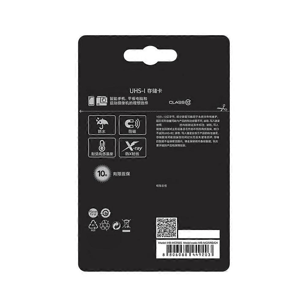 C10 High Speed TF Memory Card 256GB 95MB/s Durable Compact