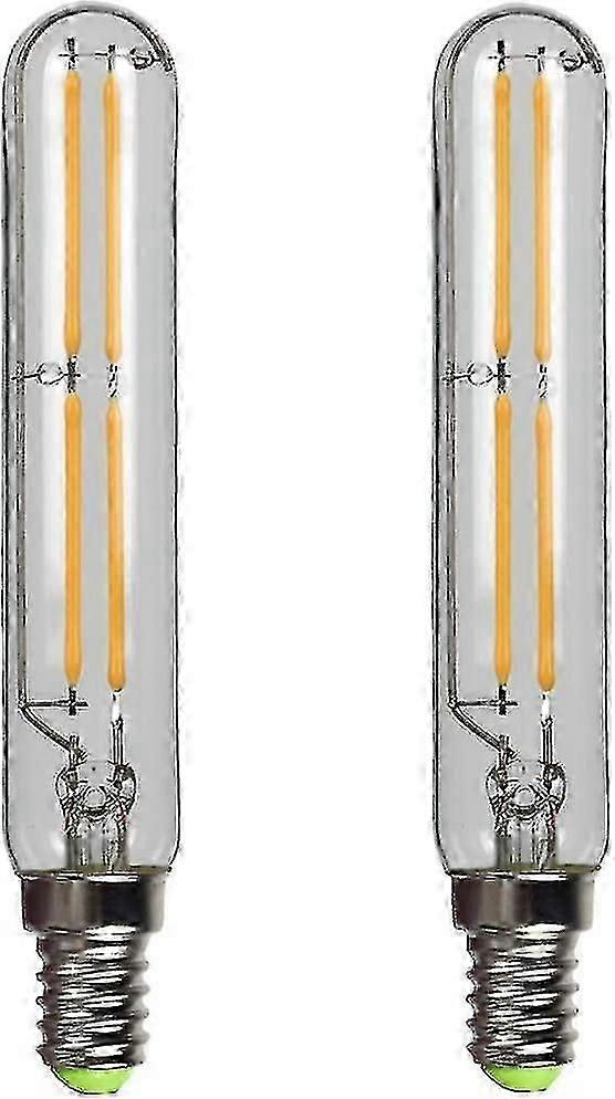 2er Pack 4W T20 LED Glühbirne E14 Edison Kleine Basis Warmweiß 2700K