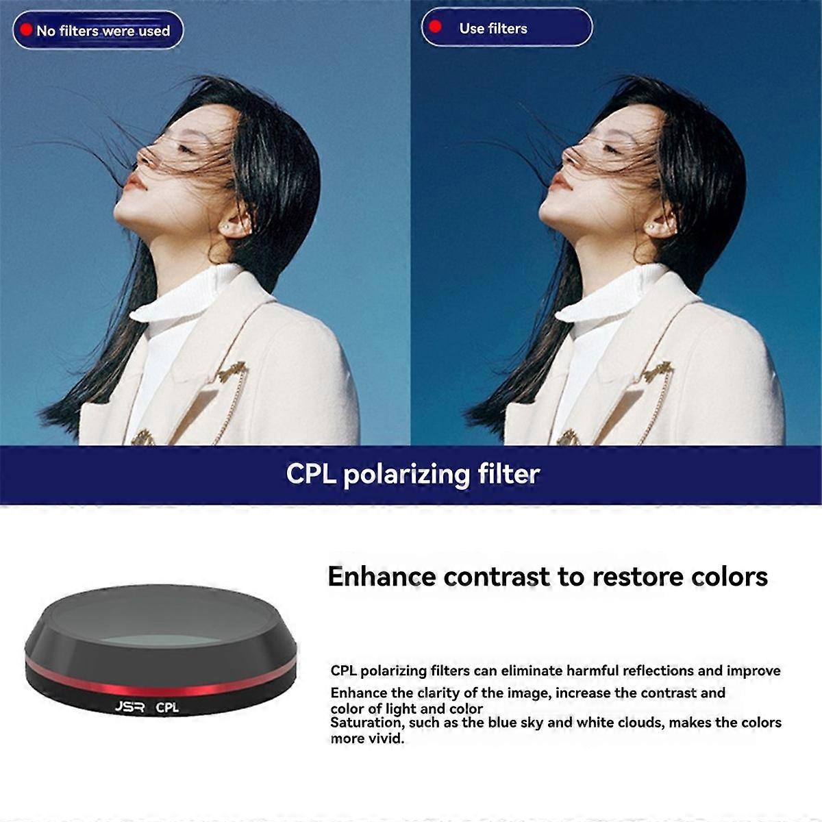  UV CPL ND4 ND8 ND16 Lens Filters for X100 X100T X100F X100V X100VI Neutral Density Glass Lens Filter