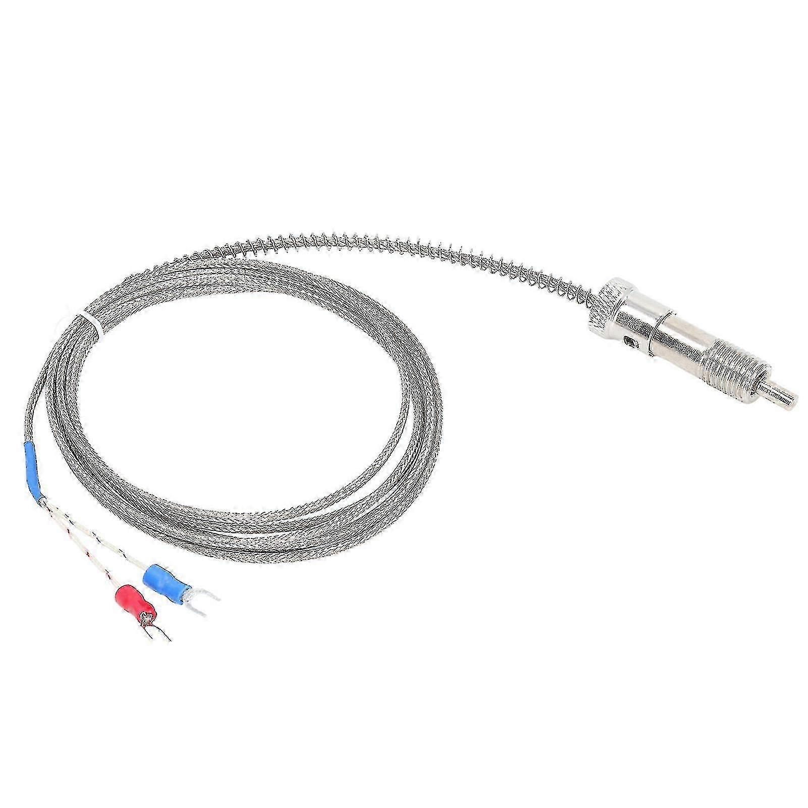 Thermocouple 0‑400℃ K Type Temperature Sensor Probe Compression Spring M12 Thread 4m / 13.12ft 2025