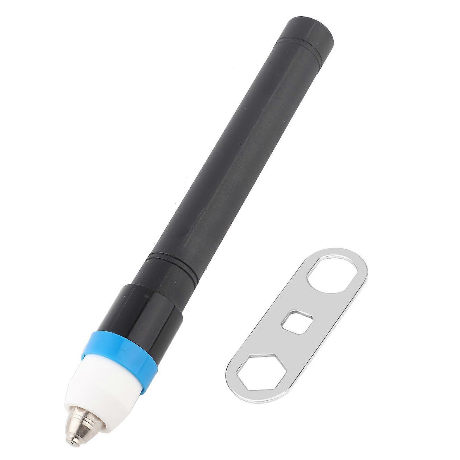 1pc Black Color P80 Cutting Machine Straight Handle Torch Head Body