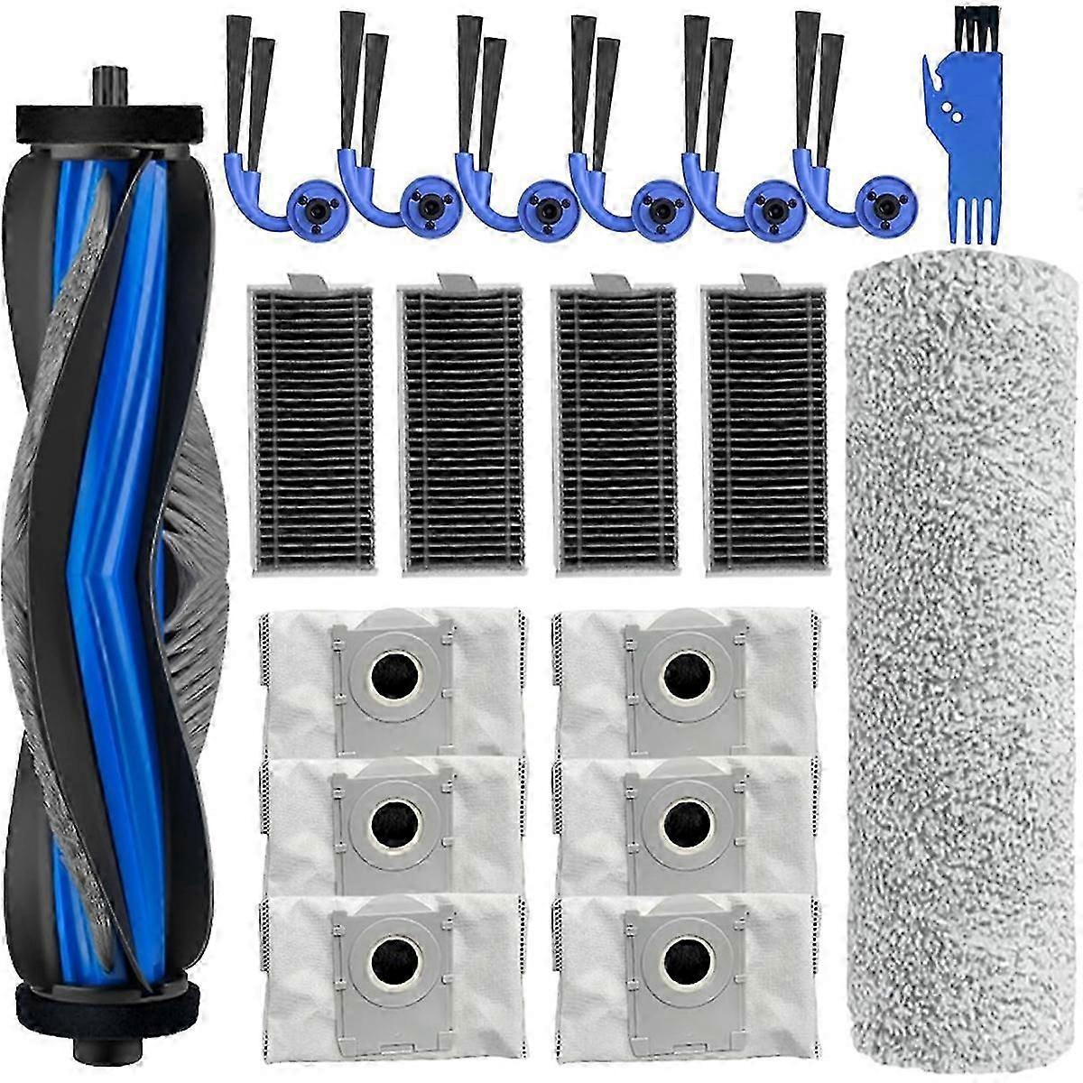 suitable for x9 pro omni robot vacuum cleaner main side brushes hepa filters dust bags