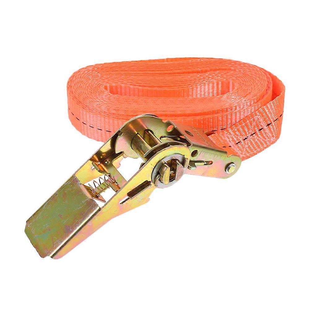 Lashing Straps with Ratchet Ratchet Tie Down Strap Boat Trailer Tow Polyester 1Set