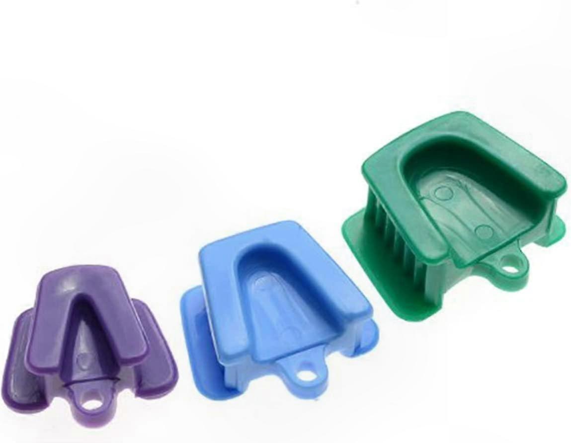 Mouth Prop Set for Dental Use - 3 Sizes Small Medium Large Bite Block Retractor Pillow Opener 3 Pieces