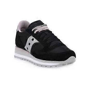 Saucony 15 Jazz Triple Schwarz Weiße Sneakers Mode