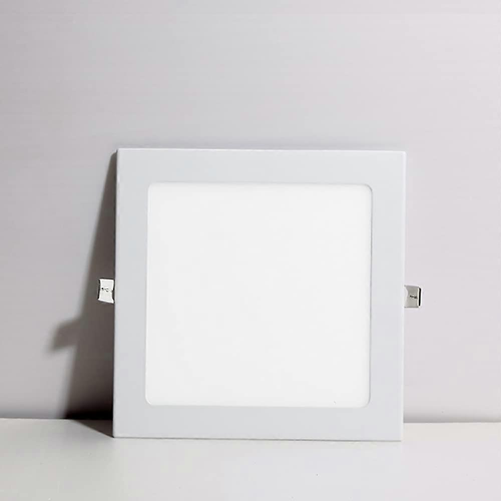 2 Inch to 8 Inch LED Ultra-Thin Square Panel Light 3W to 24W Downlight 3000K Anti-Glare Flush Mount Ceiling Lamp for Home