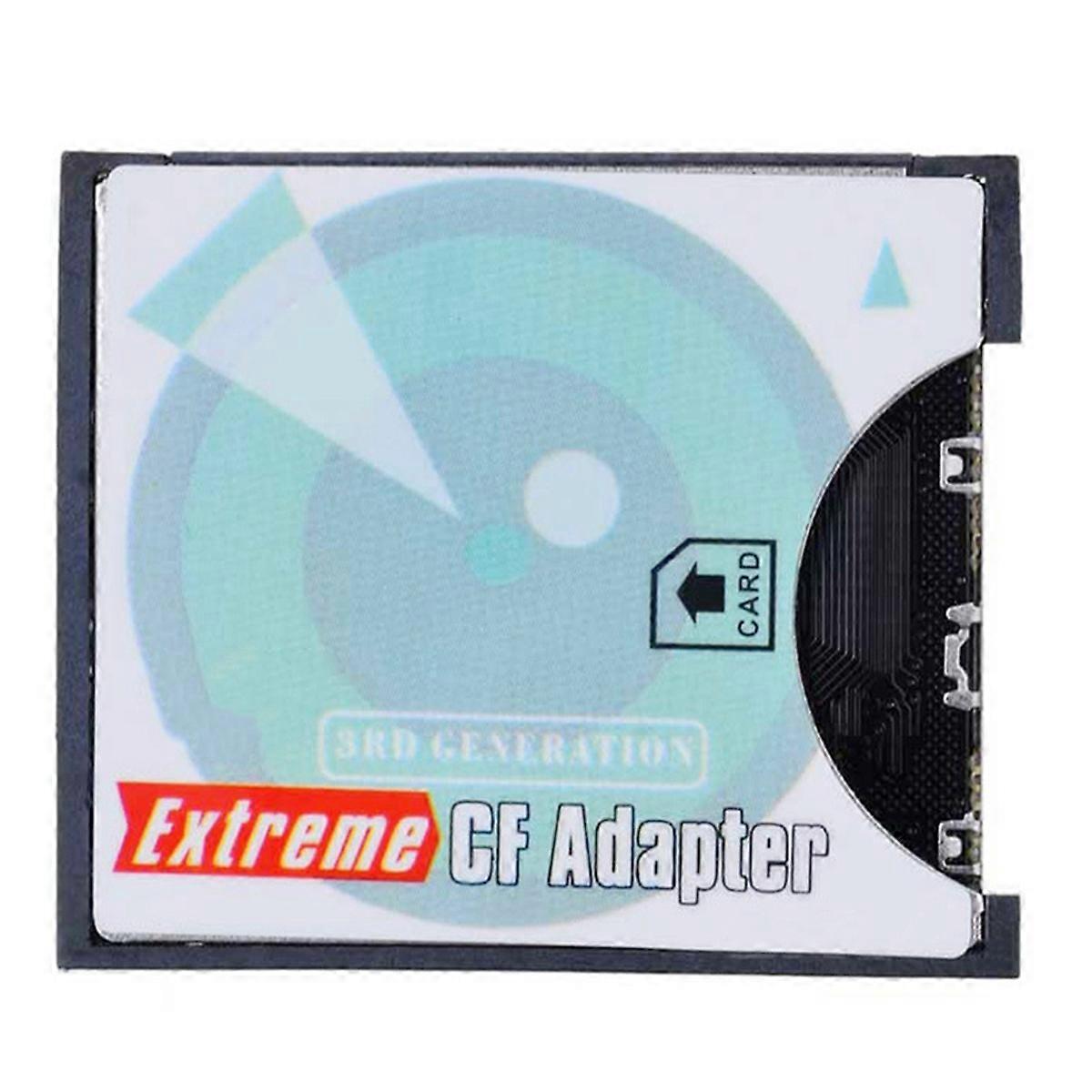 SD SDHC SDXC to High-Speed Extreme Compact Flash Type II Adapter Support WIFI SD Card for 16/32/64