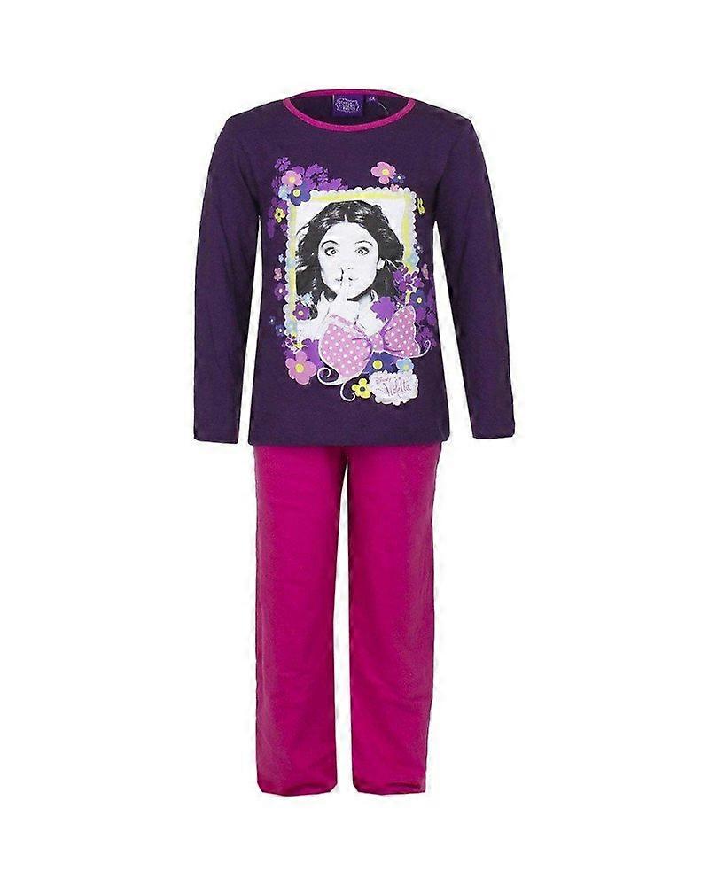 Děvčata Disney Violetta Long rukáv Pyjama Set HO2079
