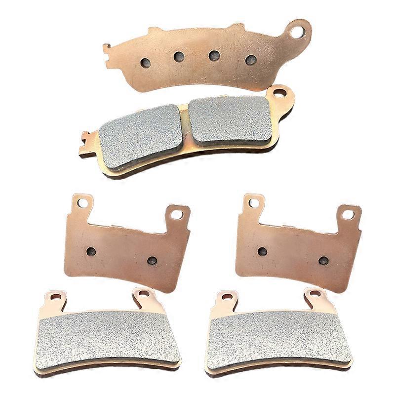High Quality Copper Sintering Front Rear Brake Pads for HONDA F6C Goldwing (4 Piston Caliper) (GLF6CAE) 2014-2017 -fj