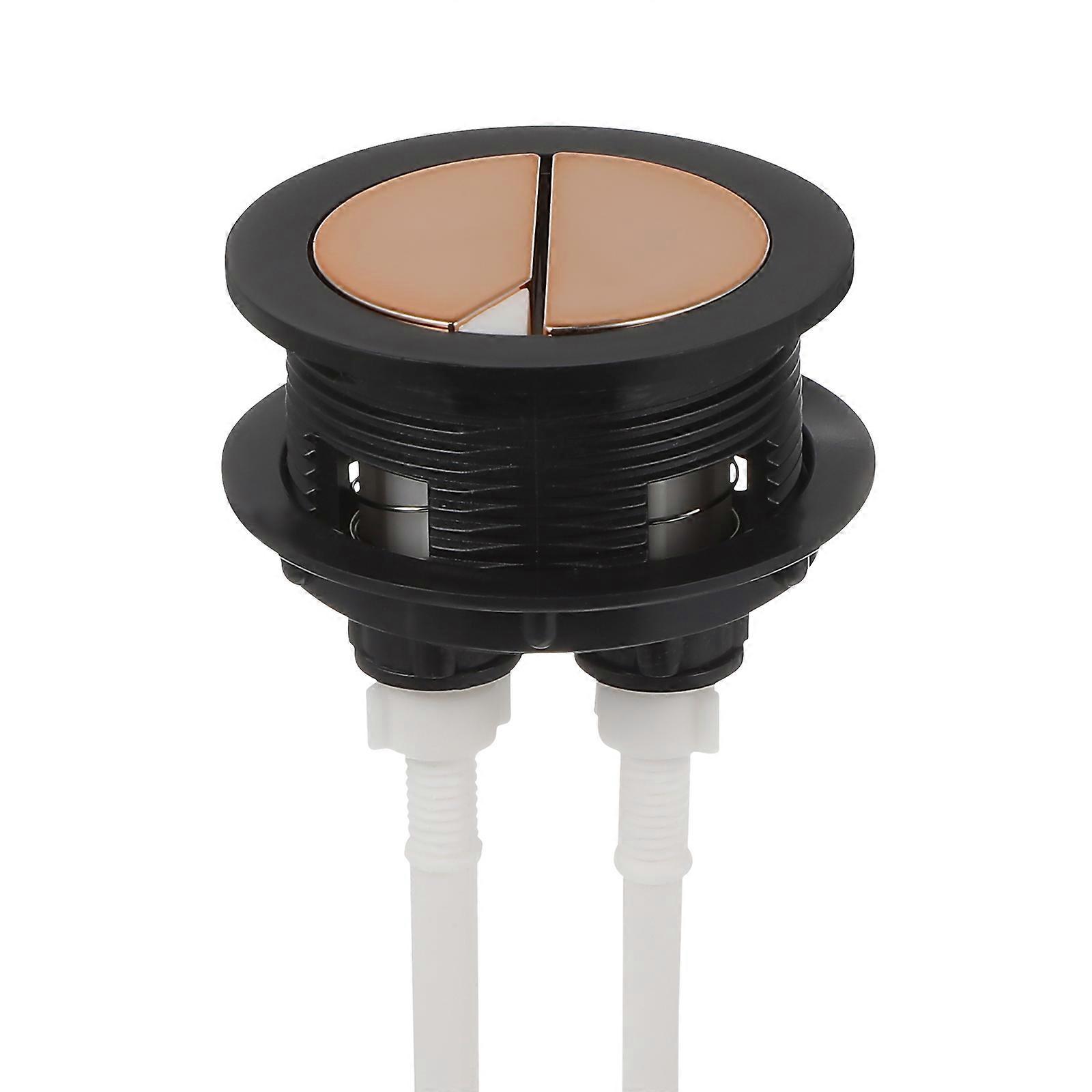 Push Button Flush Toilet Dual Button Toilet Replacement 2Pcs Accessory