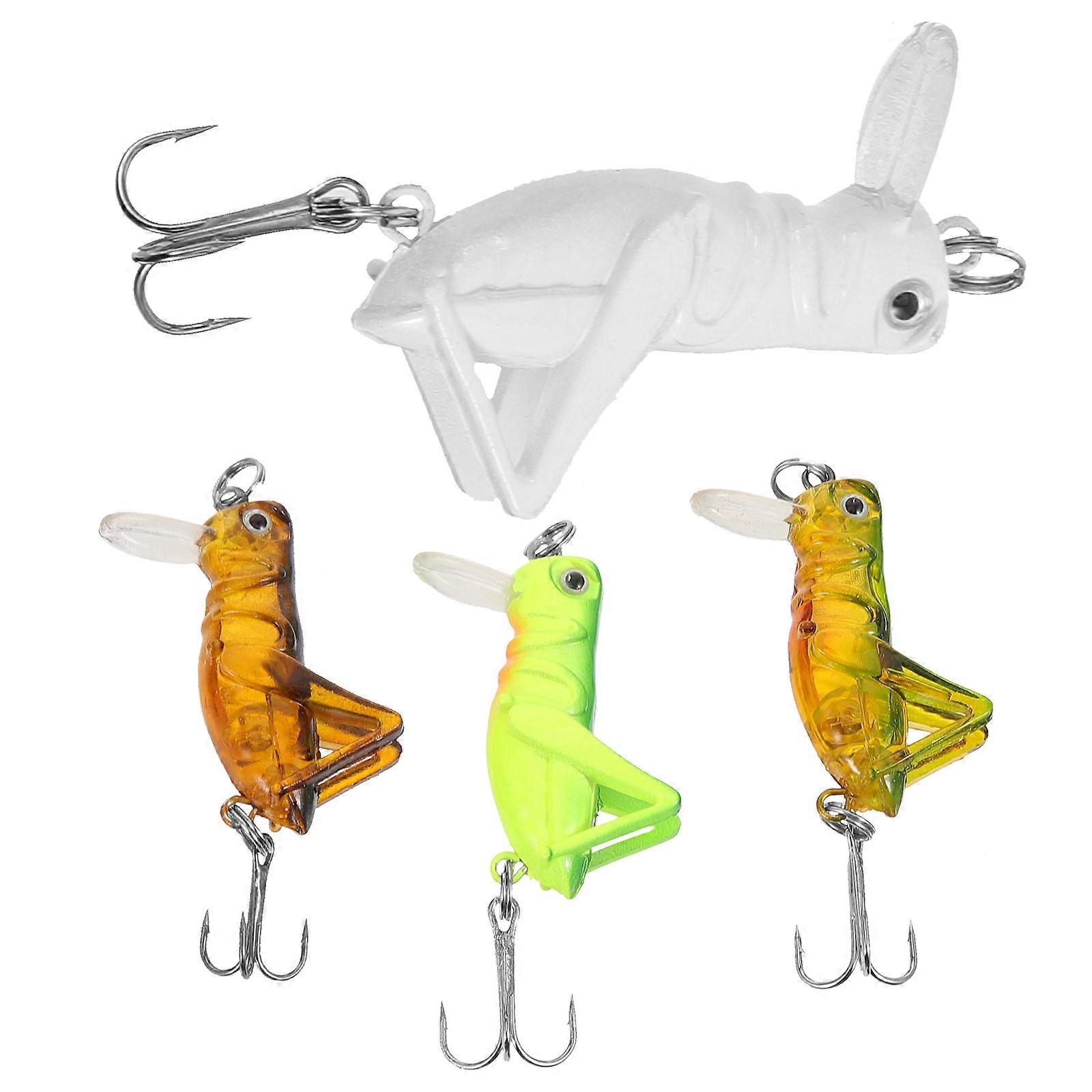 Wear-Resistant Fishing Baits Artificial Fishing Bait for Kids Use 12Pcs