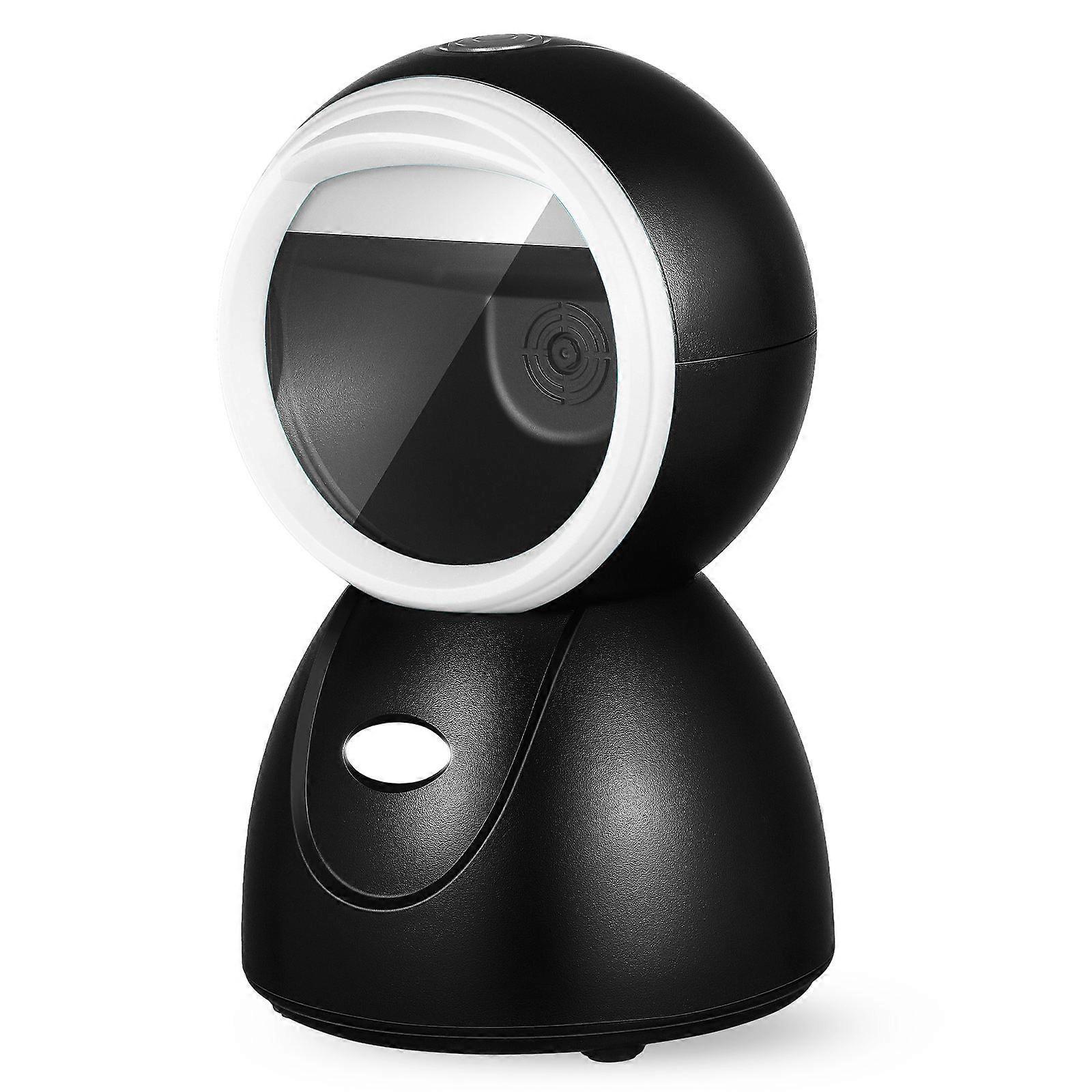 Scanner de codes-barres Scanner mains libres pour une utilisation en magasin 5 pièces noir ABS qualité