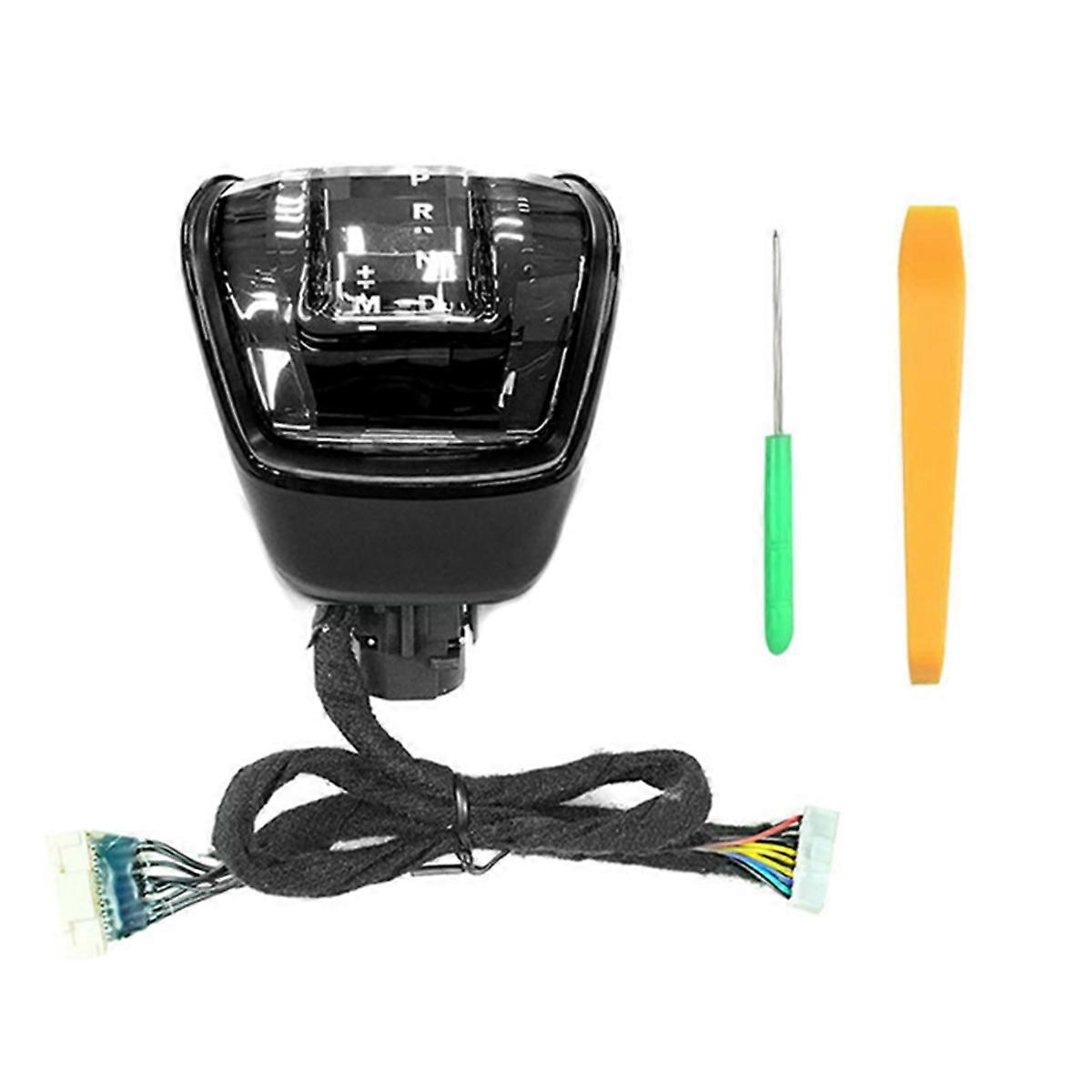 LED Imitation Crystal Gear Shift Knob for Prado LC250 LHD