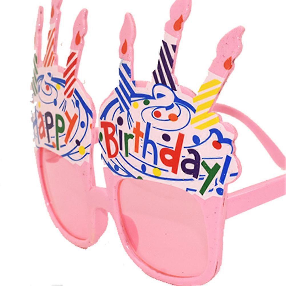 Party Glasses Pink Creative Eyeglasses for Decoration