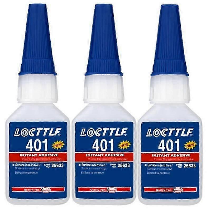 Loctite Henkel 401 Snabblim Superlim - 5 bitar à 20 ml för snabba reparationer