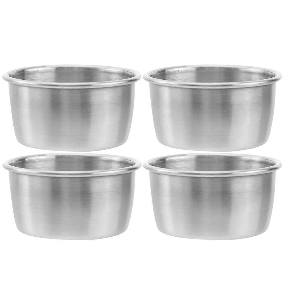 Multipurpose Sauce Cups 16 Pcs Silver Condiment Dipping Cups For Cooking Small Simple Design