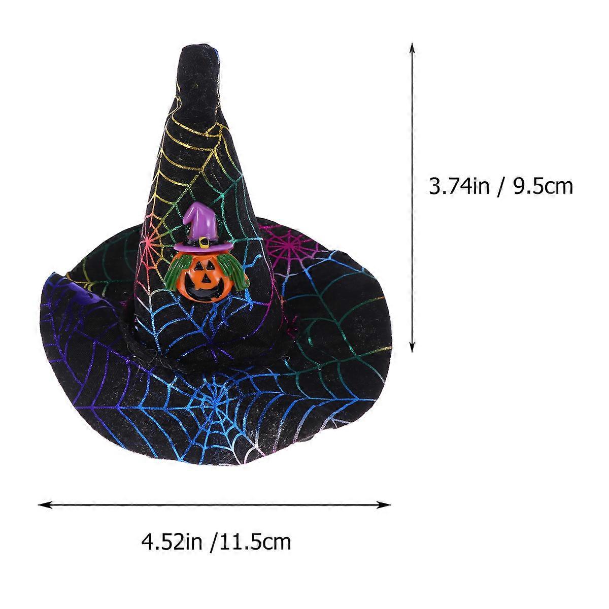 Funny Spider Web Pumpkin Design Halloween Costume Accessory for Pets 1Pack