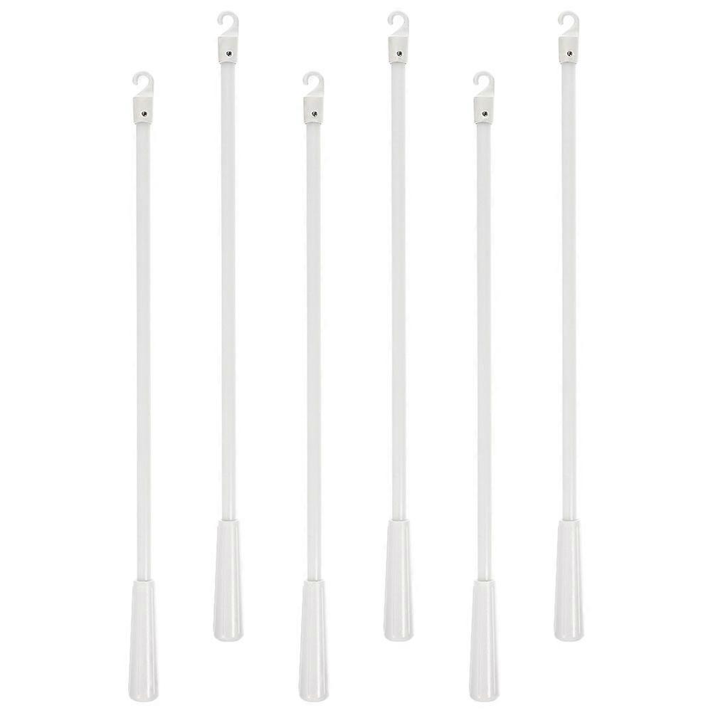 Blind Wand with Hook for Drapery Pull Rod Replacement 12Pcs