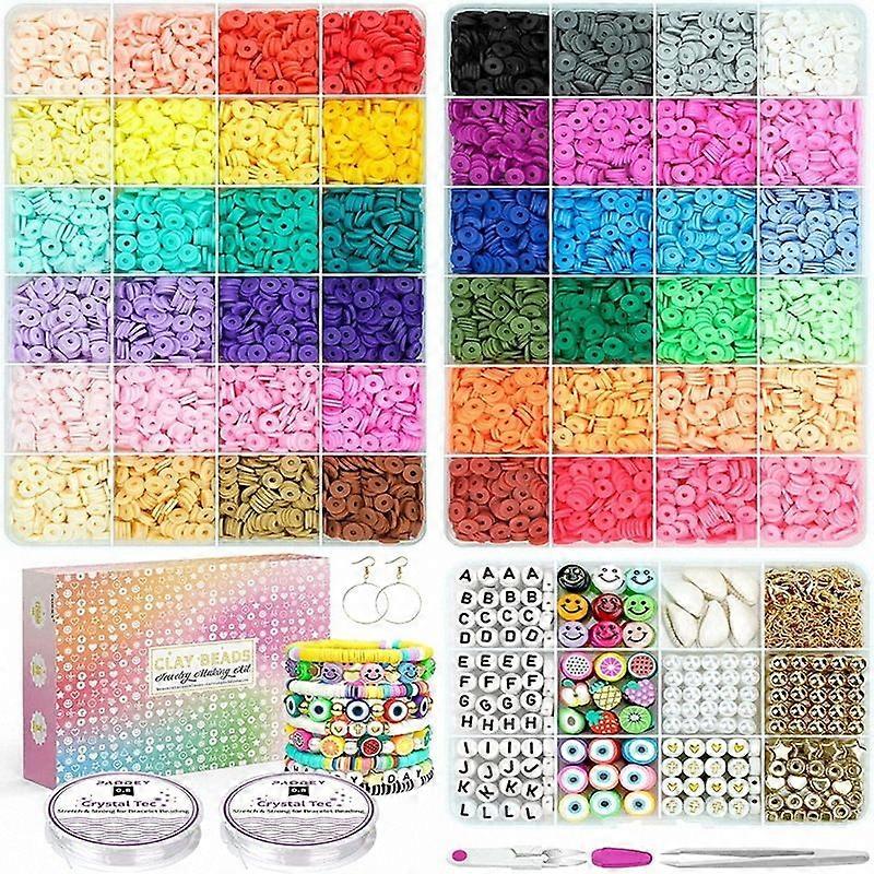 Clay Bracelet Making Kit with 12,000 Pieces