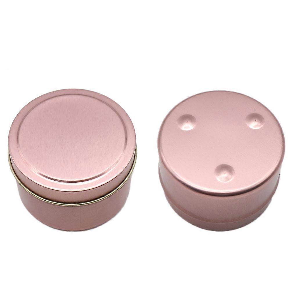 Candy Boxes Sealed Biscuit Container for Candy Storage 5Pcs Rose Gold