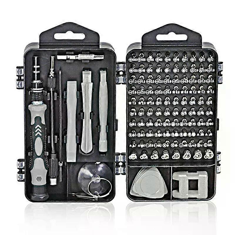 Precision Screwdriver 115 In 1 Set Magnetic Mini Screw Nuts Bits WEEKS Multifunction Household Repair Tools Kit
