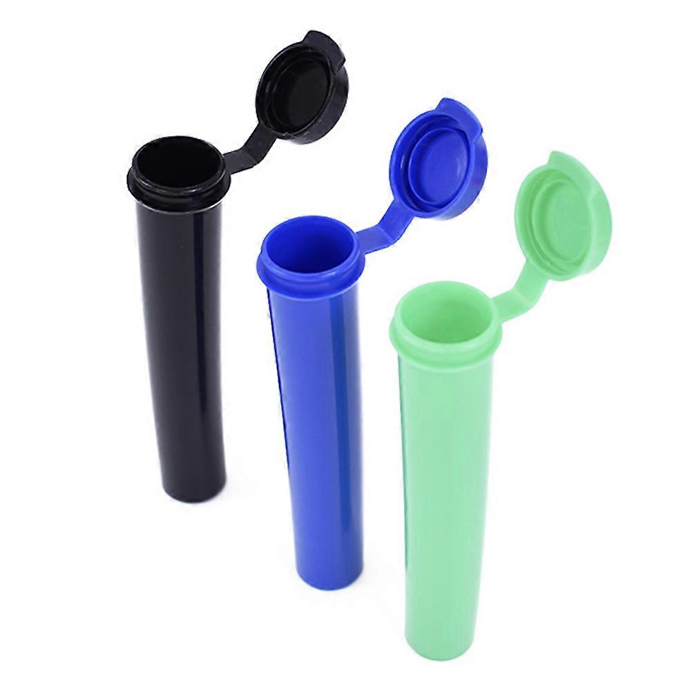 Moisture Proof Storage Case Plastic Mini Pill Pipe for Travel 5Pcs