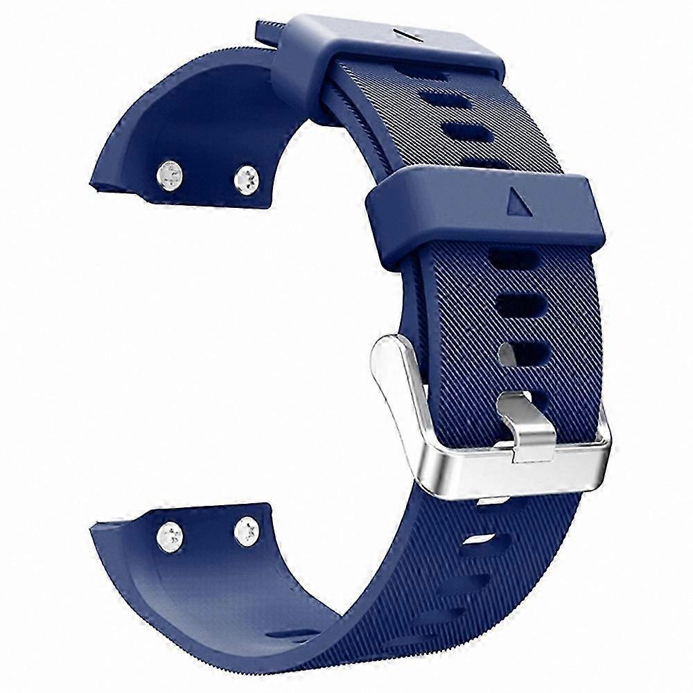 Silicone Wrist Strap with Pin Buckle for GPS Running Watches-Compatible with Forerunner 35