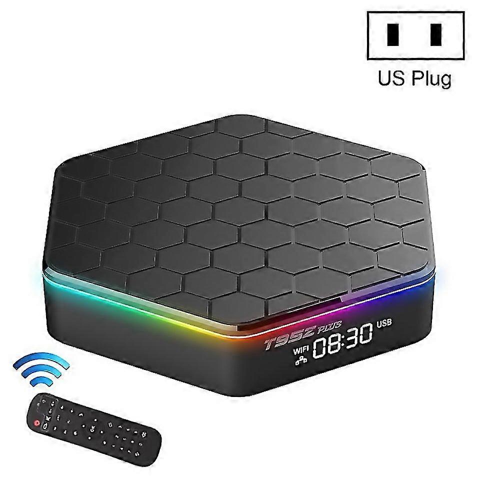 For T95z Plus 8k Wifi6 Android 120 Smart Tv Box With Remote Control Allwinner H618 Quadcore