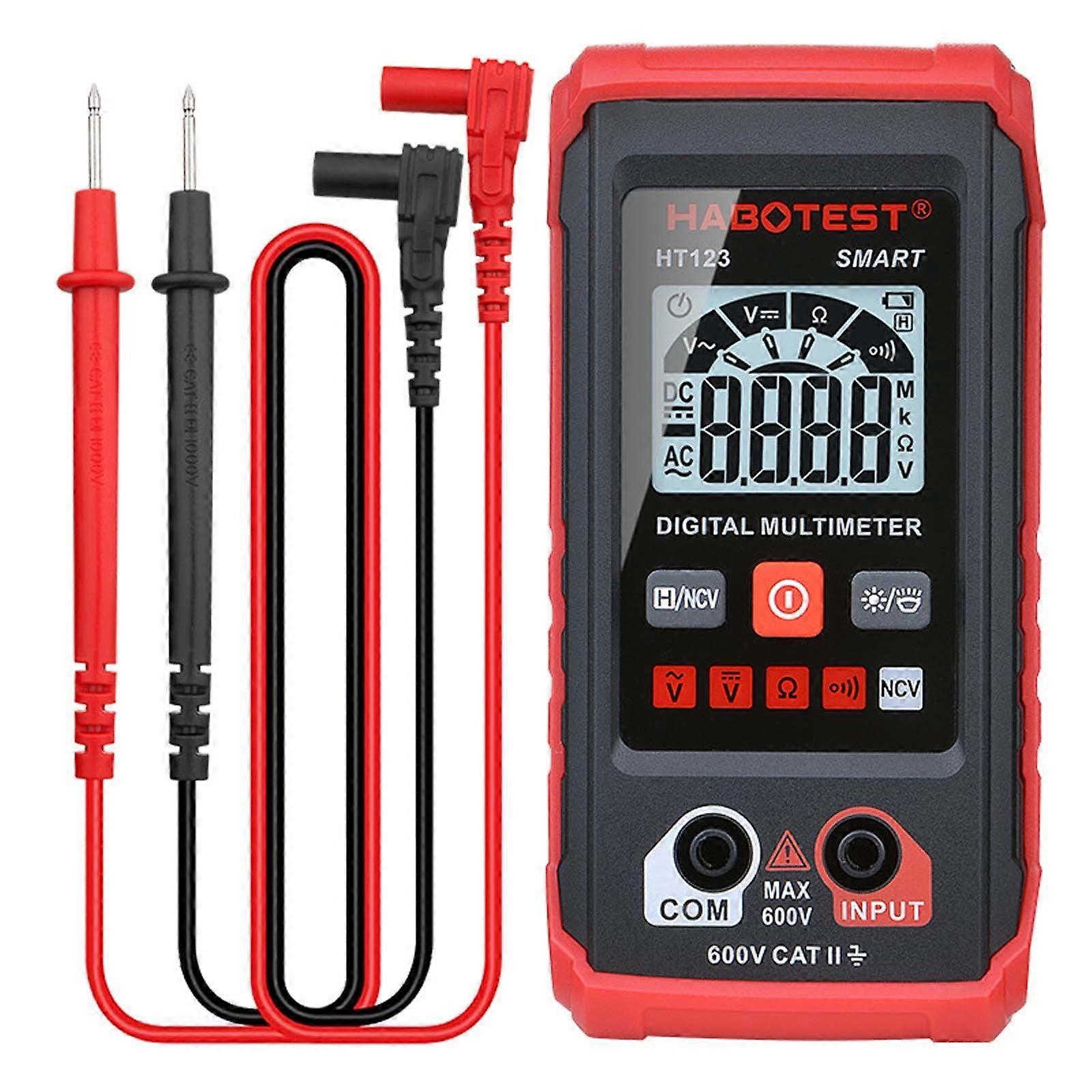 Automatic Multimeter Intelligent Digital Display Multifunctional Maintenance Electrician Special Portable Small Power Meter